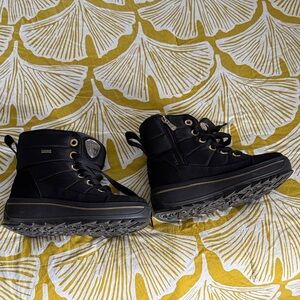 Pajar Kids Black High-Top Boots